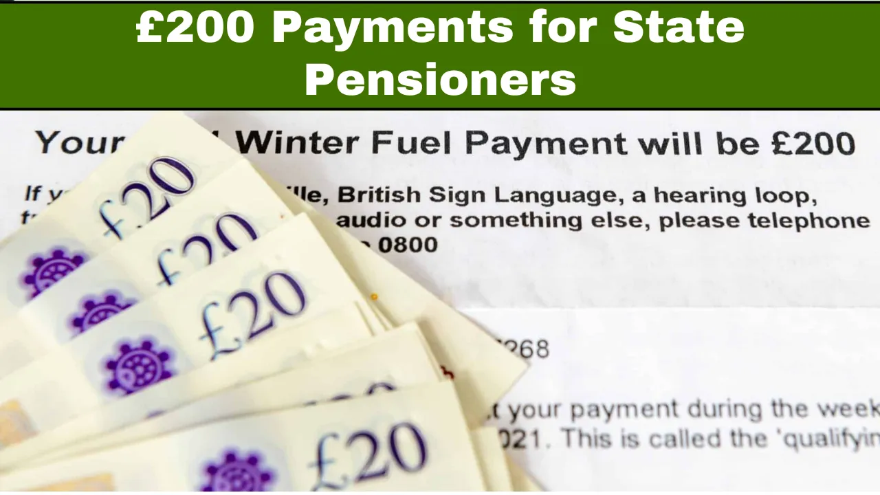£200 Payments for State Pensioners