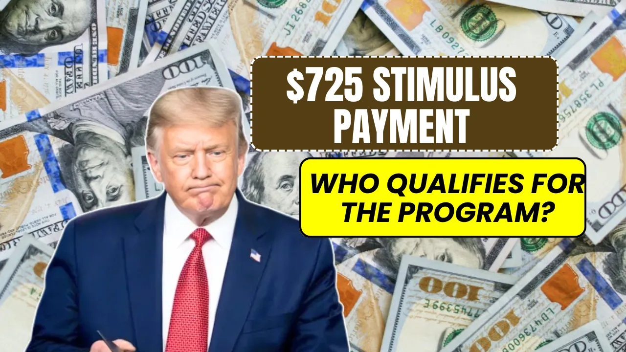 $725 stimulus payment