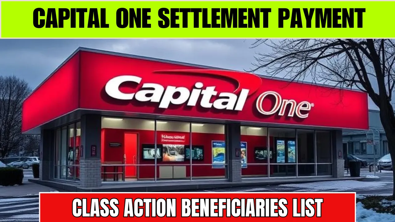Capital One Settlement Payment