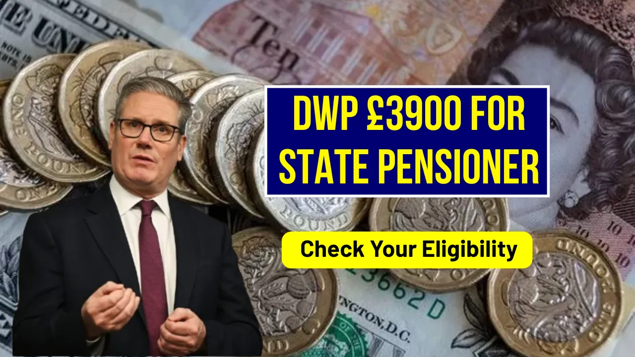 DWP £3900 for State Pensioner