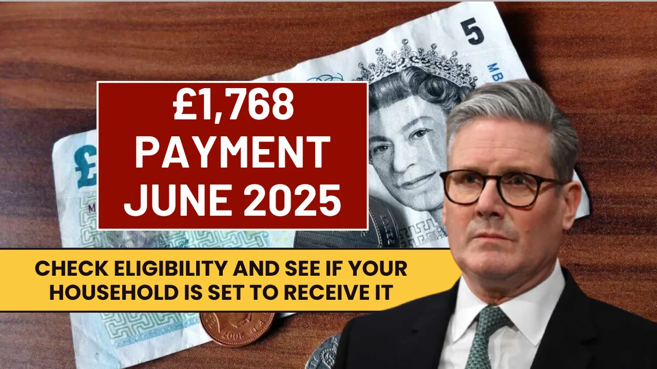 £1,768 Payment June 2025