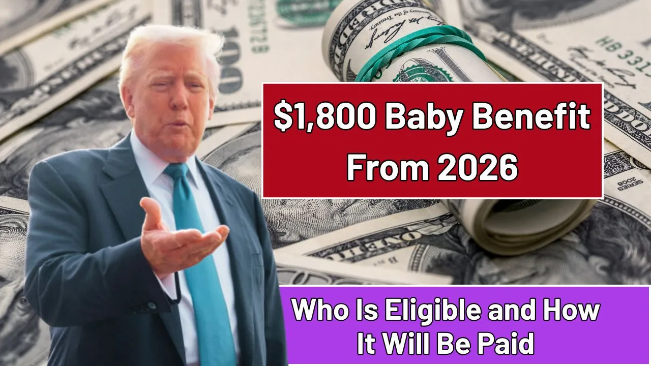 $1800 baby benefit 2026