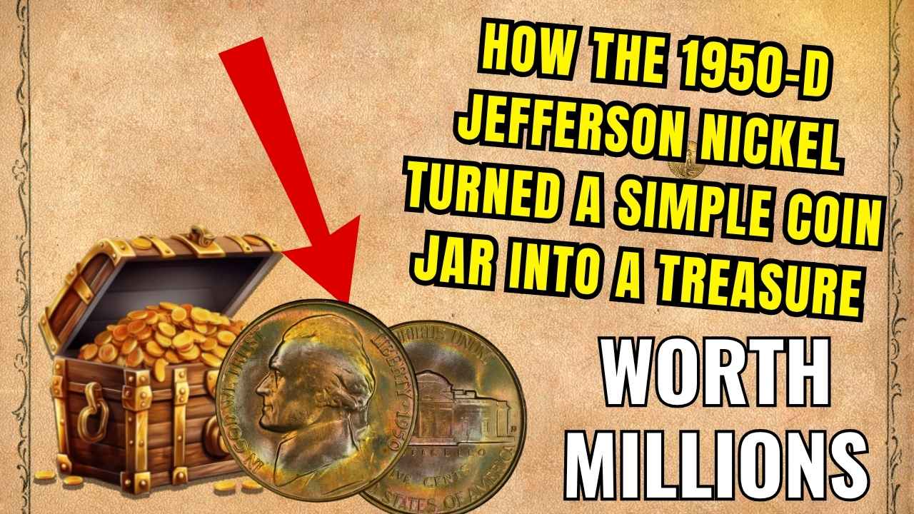 1950-D Jefferson Nickel