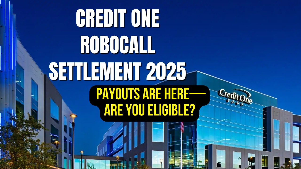 Credit One Robocall Settlement 2025